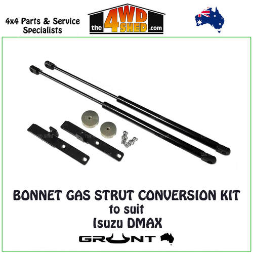 Bonnet Gas Strut Conversion Kit Isuzu DMAX 2012-2016