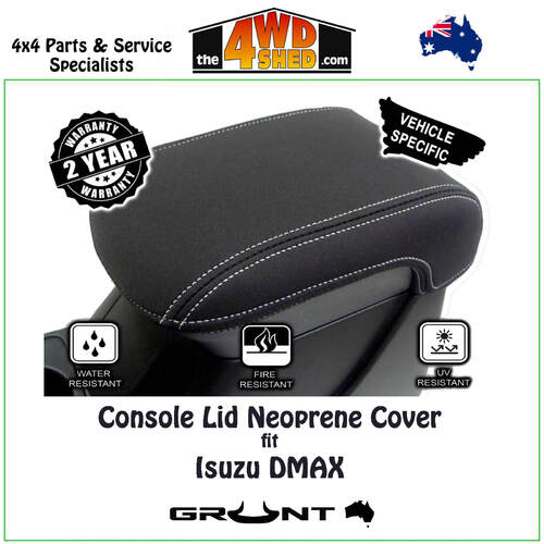 Console Lid Neoprene Cover Isuzu DMAX 2012-2020
