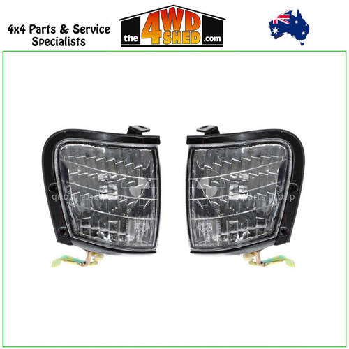 Holden Rodeo TF Crystal Front Park Light 7/01-2/03 - Pair