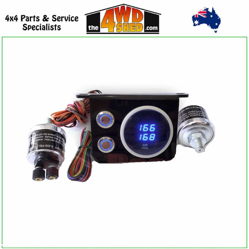 Digital LED Gauge Panel & LED Buttons Red Only