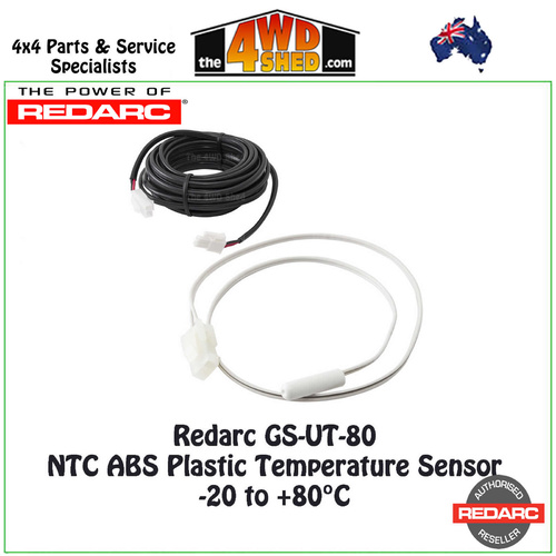 Redarc GS-UT-80 NTC ABS Plastic Temperature Sensor -20 to +80°C