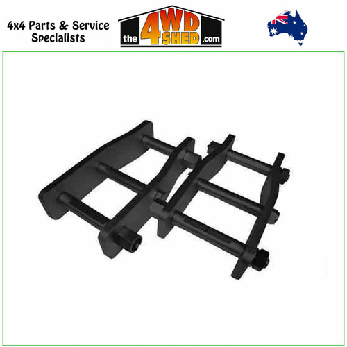 Extended Greasable Shackle Pair Nissan Navara NP300 D23 2015-On