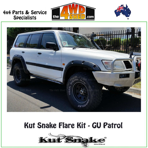 Kut Snake Flare Kit - Nissan GU Y61 Patrol Series 1/2/3 FULL KIT