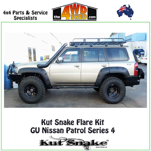 Kut Snake Flare Kit - Nissan GU Y61 Patrol Series 4 FULL KIT