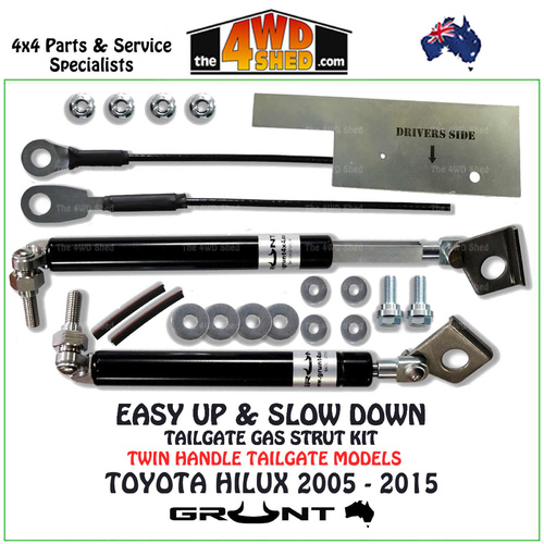 Easy Up & Slow Down Tailgate Strut Kit Toyota Hilux 2005-2015