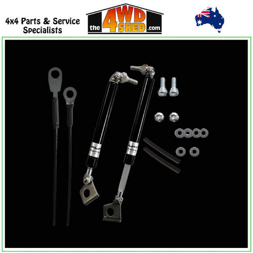 Easy Up & Slow Down Tailgate Strut Kit Toyota Hilux 2021-Onwards suits Single Handle Tailgates