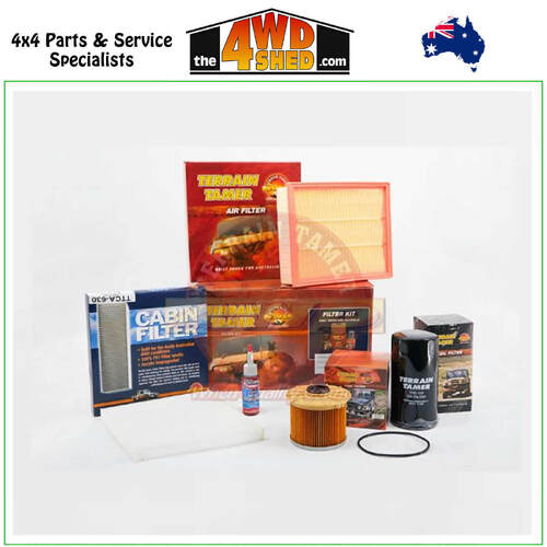 Terrain Tamer Filter Kit Holden Colorado RC Rodeo RA Isuzu DMAX 4JJ1TC