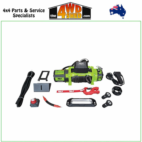 Genesis Series 12500LB Winch with Synthetic Rope