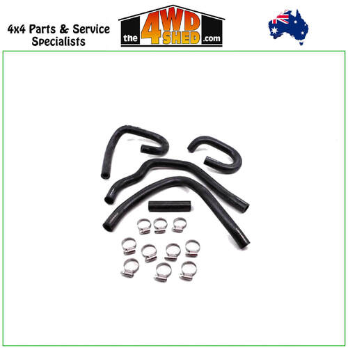 Heater Hose Kit Toyota Landcruiser 80 Series 1HDT 1HZ 4.2L 01/95-1/98