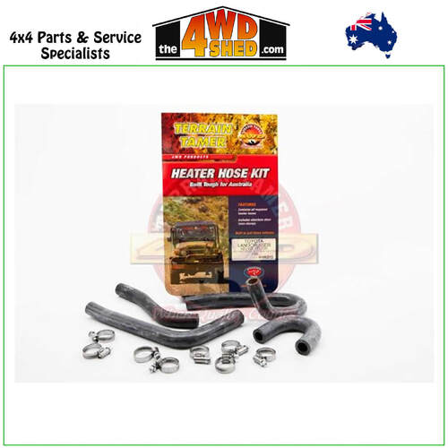 Heater Hose Kit Toyota Landcruiser 100 105 Series 01/98-On Without Rear Heater