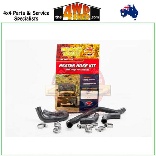 Heater Hose Kit Toyota Hilux 3L 08/06-On