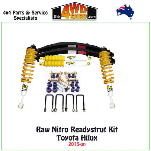 Raw Nitro Max Readystrut Load Kit Hilux 2015-Onwards
