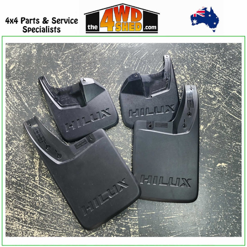 Second Hand Toyota Hilux N80 2025 Mud Flaps Front & Rear - CLEARANCE