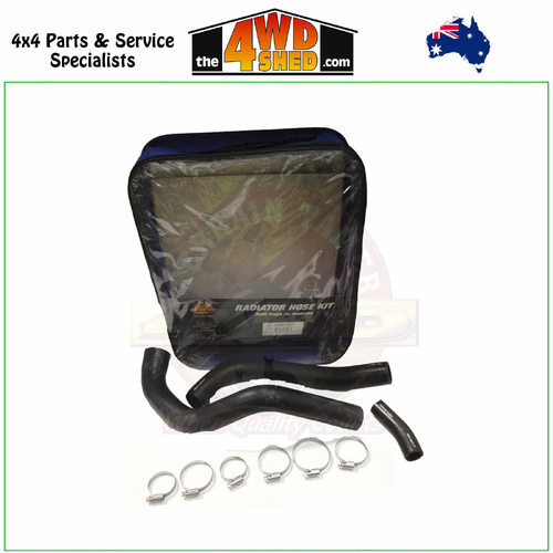 Radiator Hose Kit Toyota Landcruiser 40 Series B 3.0l 2/1974-7/1980