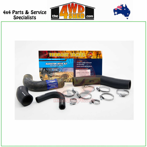Radiator Hose Kit Toyota Landcruiser 75 Series FJ75 3F 4.0L 11/1984-8/1987