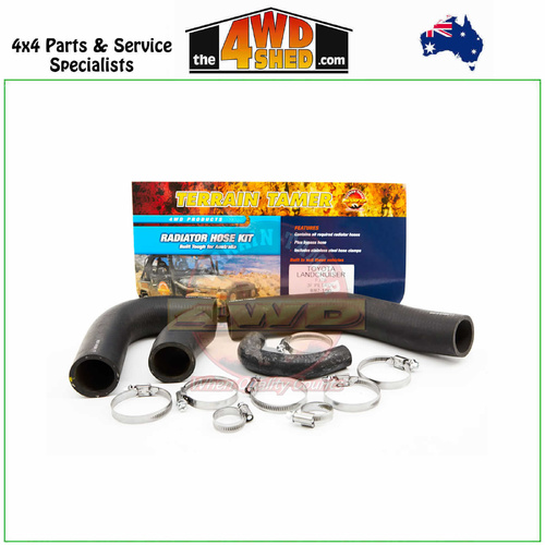 Radiator Hose Kit Toyota Landcruiser 75 Series FJ75 3F 4.0L 8/1987-1/1990