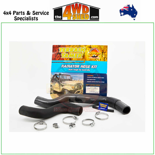 Radiator Hose Kit Toyota Landcruiser 75 Series FZJ75 1FZ 4.5L 1/1992-8/1999