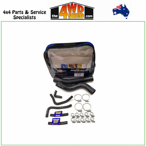 Radiator Hose Kit Toyota Landcruiser 80 Series HDJ 1HDT 4.2L 1/1990--1/1998