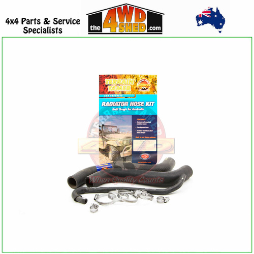 Radiator Hose Kit Toyota Prado 95 Series VZJ 5VZFE 3.4L 8/2000-On