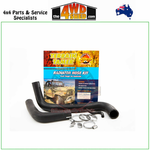 Radiator Hose Kit Toyota Landcruiser 100 Series UZJ 2UZFE 4.7L 1/1998-On