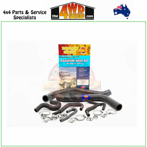 Radiator Hose Kit Toyota Prado 120 Series GRJ120 1GRFE 4.0L 1/2003-On