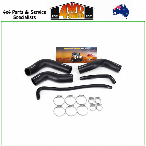 Radiator Hose Kit Toyota Landcruiser 76 78 79 Series GDJ 1GDFTV 2.8L 09/2023-On