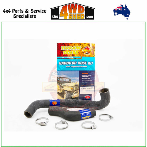 Radiator Hose Kit Toyota Hilux L 2.2l 8/1981-7/1983