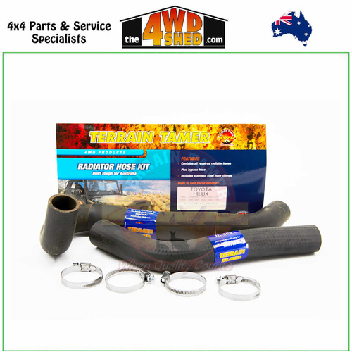 Radiator Hose Kit Toyota Hilux 3Y 2.0l 4Y 2.2l Carby 3/1984-3/1989