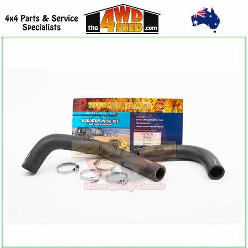 Radiator Hose Kit Toyota Hilux 3VZE 3.0l 8/1990-8/1991