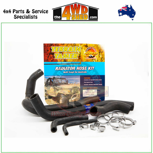 Radiator Hose Kit Nissan Patrol GU 2.8l 10/1997-2/2000