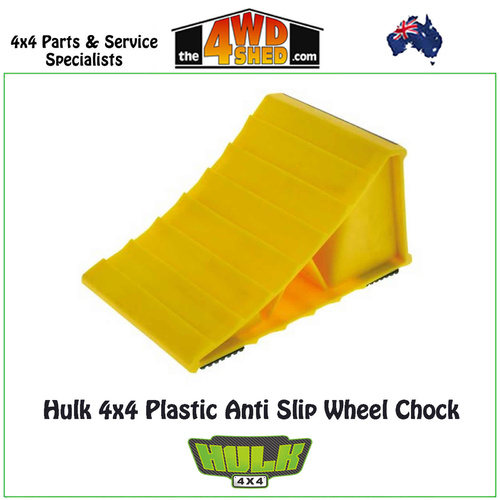 Plastic Anti Slip Wheel Chock