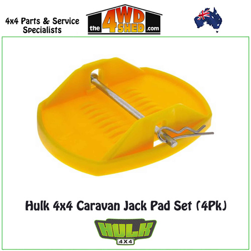 Caravan Jack Pad Set (4Pk)