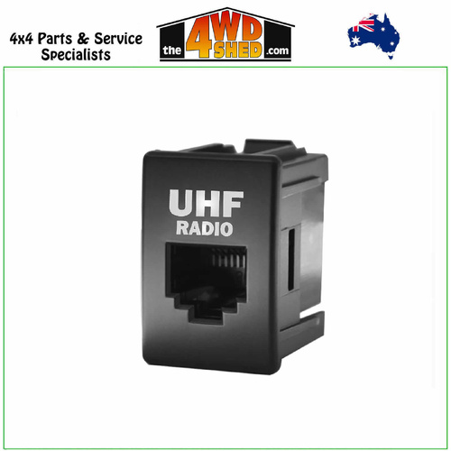 White RJ45 UHF Socket Isuzu DMAX Mazda BT50 2020-On