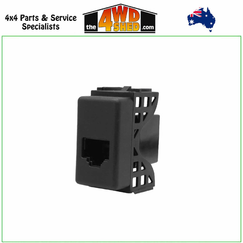 RJ45 UHF Pass Through Socket Nissan Patrol GU Navara D40 Pathfinder R51