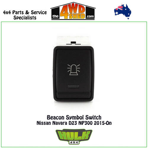 Beacon Switch 12V Nissan Navara D23 NP300 2015-On