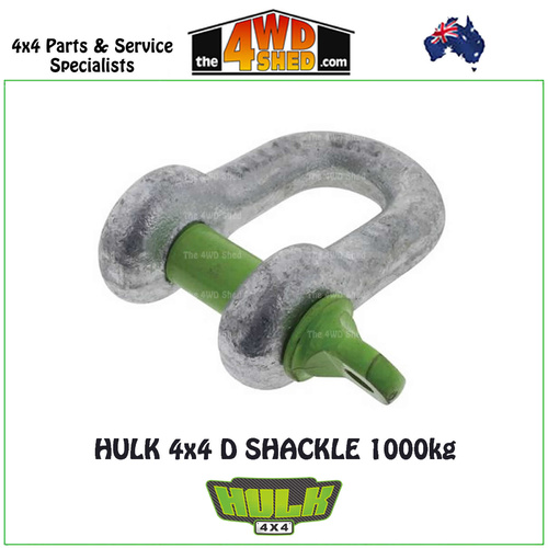 D Shackle 10mm 1000kg