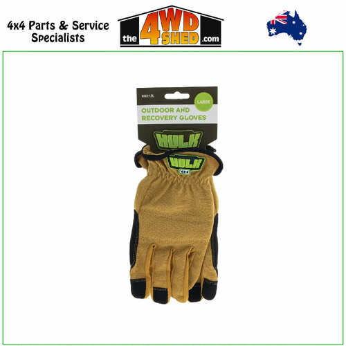 Outdoor & 4WD Recovery Gloves - Large