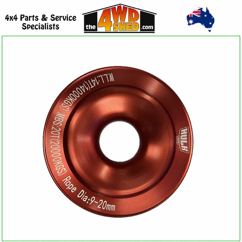 Winch 4WD Recovery Pulley Ring 14T WLL 14000kg