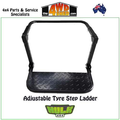 Adjustable Wheel Tyre Step Ladder