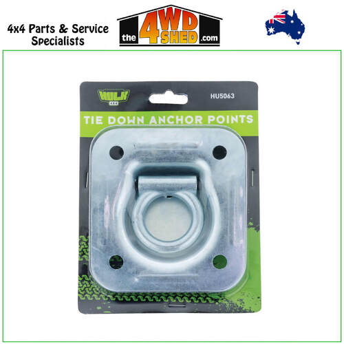 Tie Down Recessed Round Hardware suit Medium Duty 1pk
