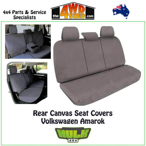 Canvas Seat Covers Volkswagen Amarok - Rear