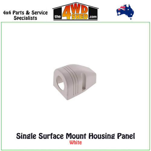 Single Surface Mount Housing Panel - White