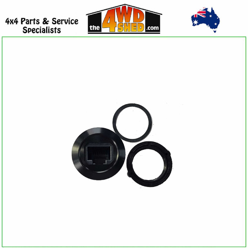 Round Universal Mini RJ45 UHF Radio Socket