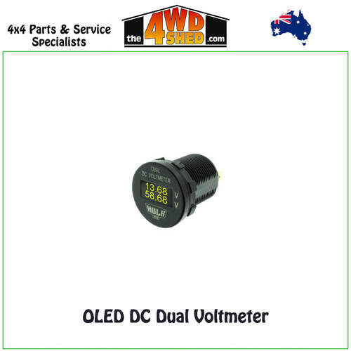 OLED DC Dual Voltmeter