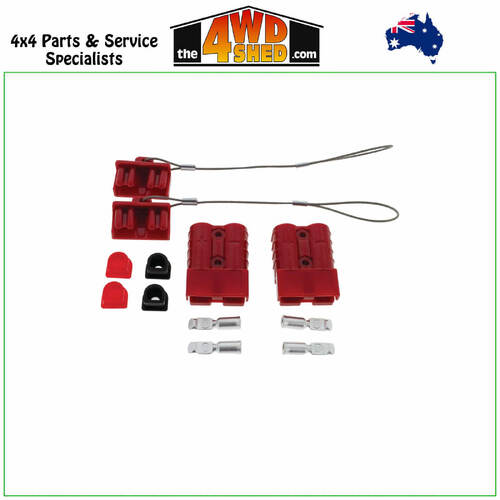 Red Anderson Plug Style 50a Kit
