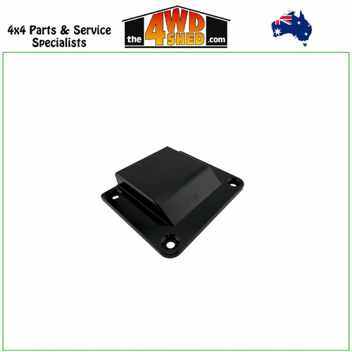 Billet Black Slimline Single 1x 3-Way 50A Anderson Style Surface Mount Housing