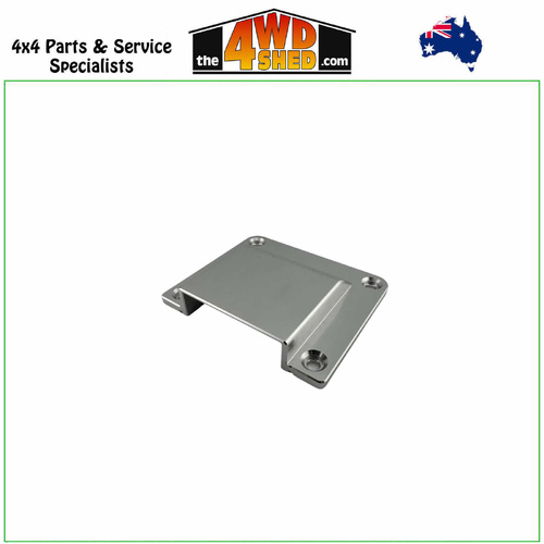 Billet Silver Slimline Single 1x 3-Way 50A Anderson Style Surface Mount Housing
