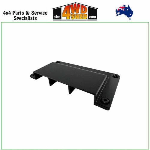 Billet Black Slimline Triple 3x 2-Way 50A Anderson Style Surface Mount Housing