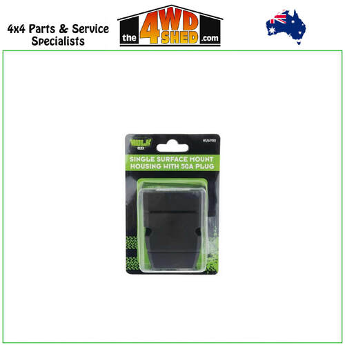 Single Surface Mount Housing with Grey Anderson Style 50A Plug 