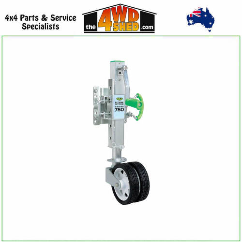 Heavy Duty Off-Road Adjustable Jockey Wheel 750kg
